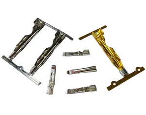 Oem Aangepaste Elektrische Terminal Stempelen Koperen Crimp Auto Elektrische Terminal Connector