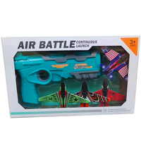 Jouet avion en mousse d'éjection lanceur jouet avion planeur vol pistolet en plastique jeux de plein air jouets pour enfants