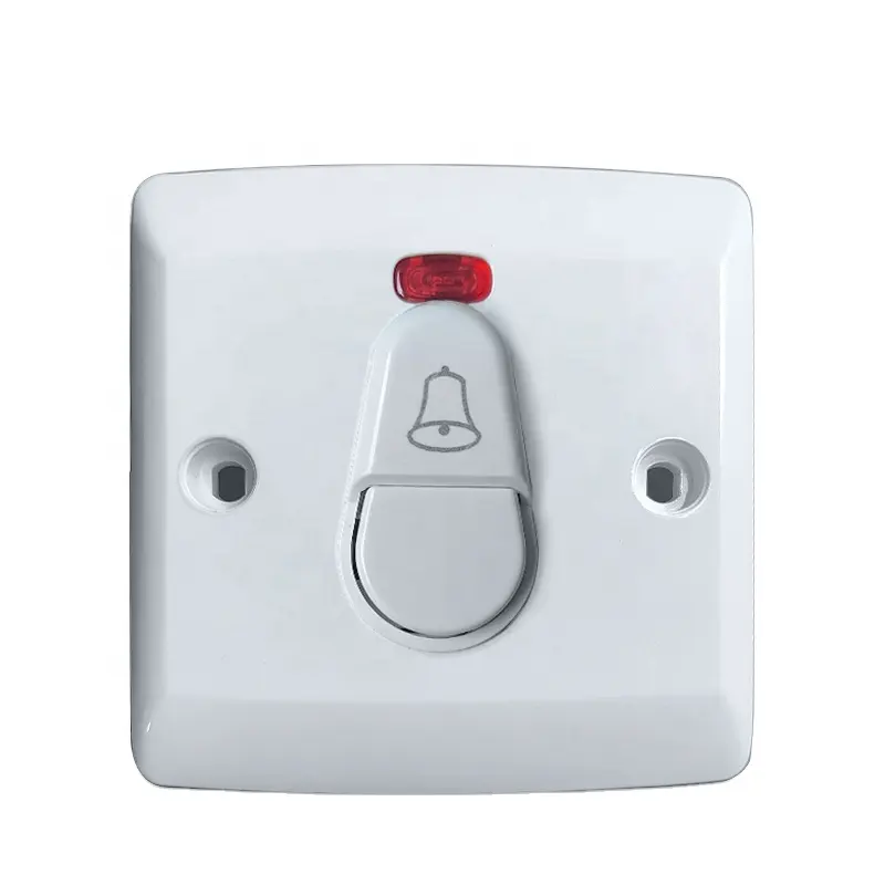 VBQN Aplicación doméstica Bell PC Interruptor de campana de llamada de pared eléctrica