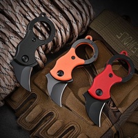 Mini multifunctioneel opvouwbaar gereedschap van roestvrij staal met metalen achterclip voor reizen, kamperen, wandelen