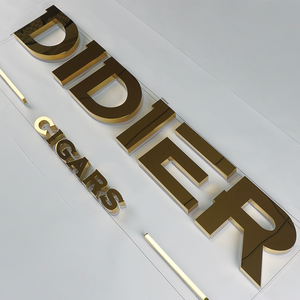 Ngoài trời không thấm nước dải ánh sáng cửa hàng dấu hiệu Led nhà số dấu hiệu Hội Đồng Quản trị tùy chỉnh 3D backlit Led thư ký - Product Image 4