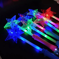 Baguette magique LED RVB lumineuse clignotante avec boule disco et bâton lumineux pour fêtes et spectacles – Meilleures ventes