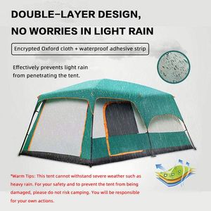 Tente de camping familiale de luxe, grande, résistante au vent, tente de camping de luxe personnalisée pour l'extérieur, imperméable, à vendre - Product Image 5