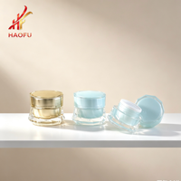 Nouveauté : Pot en plastique acrylique de 10 g avec couvercle pour beurre corporel et capillaire, emballage d'échantillons cosmétiques, personnalisation OEM/ODM