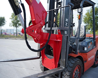 Nouvelle grue télescopique à flèche pour chariot élévateur de 3 tonnes à vendre, hauteur de levage 11200 mm