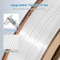 250G PLA-F Nouveau Top Blanc Tiges En Plastique Moulage Tiges En Plastique Tige En Plastique Réglable 330m Impression 3D 1kg 1.75mm