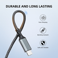 Meilleure vente 1m 2m 3m câble de chargeur rapide certifié mfi puce originale C94 C189 usb c à usb c câble de données pour iphone15 pour android