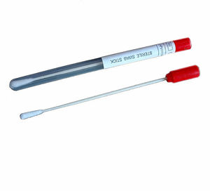 OEM Sıcak Satış Floklu Numune Alma Çubuğu Tıbbi Boğaz Çubuğu Test İçin Pamuklu Burun Çubukları - Product Image 3