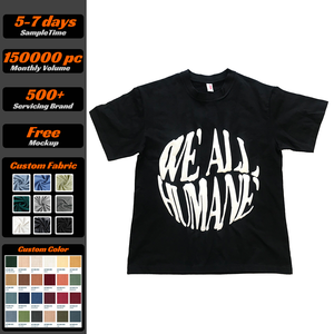 Custom High Quality Heat Transfer Full Printing Men Tshirt Custom Label Design Promotional Mens T-Shirt