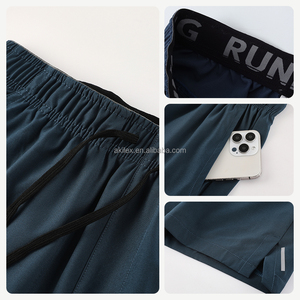 Pour Akilex hommes pantalons <span class=keywords><strong>de</strong></span> survêtement personnalisés taille élastique Gym Football survêtements actifs Jogging Shorts bas personnalisable Football Jog - Product Image 6