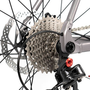 Aluminum Gravel <b>Bike</b> 24 Speed All Road with 50c Wide Tires Factory Direct <b>Sale</b> Aluminum <b>Frame</b> and Lightweight Design - Product Image 5
