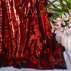 थोक बिकोलोन 5 मिमी प्रतिवर्ती लाल से काले फ्लिप अनुक्रमण कपड़े - Product Image 4