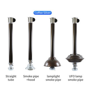 Vente en gros <span class=keywords><strong>de</strong></span> <span class=keywords><strong>barbecue</strong></span> <span class=keywords><strong>de</strong></span> restaurant coréen Tuyau d'échappement Somke en acier inoxydable résistant à la chaleur pour <span class=keywords><strong>barbecue</strong></span> électrique - Product Image 2