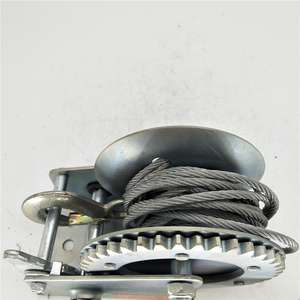 1BJY-HW-05S Cabrestante manual de remolque de nueva condición Capacidad de 1400lbs con piezas y accesorios de remolque de alambre de acero de 8m - Product Image 2