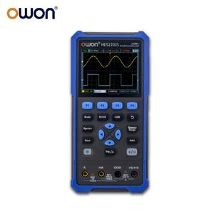 Multímetro Osciloscopio Portátil 3 en 1 HDS2102 en Oferta, Resolución de 14 Bits, Frecuencia de Muestreo de 1 GSa/s, 40M-200M, 1 Año de Garantía - Product Image 2