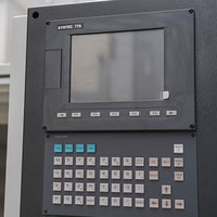 Tour CNC à banc incliné avec broche à axe C A2-5 pour tournage de précision de petites pièces en acier inoxydable et de barres de 45 mm