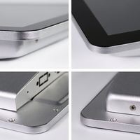 Monitor táctil POS Android Pantalla táctil de escritorio ultra ancha Full Hd Slim PC todo en uno de 14 pulgadas para negocios OEM IPS EMMC Linux 2GB