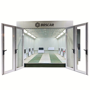 EPA/CE Certified Energy Saving Car Spray Booth | Industrial Poeira-Free Baking quarto com sistema de escape catalítico Paint Forno - Product Image 1