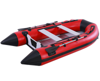 Bateau pneumatique Seawalker neuf de 3,3 m avec plancher en aluminium, PVC de 0,9 mm, tuyau d'air, bateau de pêche à vendre
