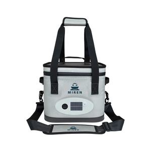<span class=keywords><strong>Miren</strong></span> Custom Aislado Impermeable 24can Soft Cooler Bag Camping Con Bluetooth Altavoces enfriador - Product Image 1