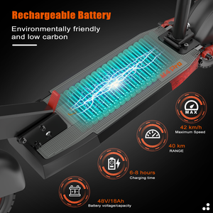 Patinete Eléctrico KUGOO M4 PRO 48V con Motor de 600W, Autonomía de 40KM, Velocidad Máxima de 42KM/H, Motor de Alta Potencia de 10 Pulgadas, Conjunto de Patinete Eléctrico <span class=keywords><strong>E</strong></span> Scooter - Product Image 4