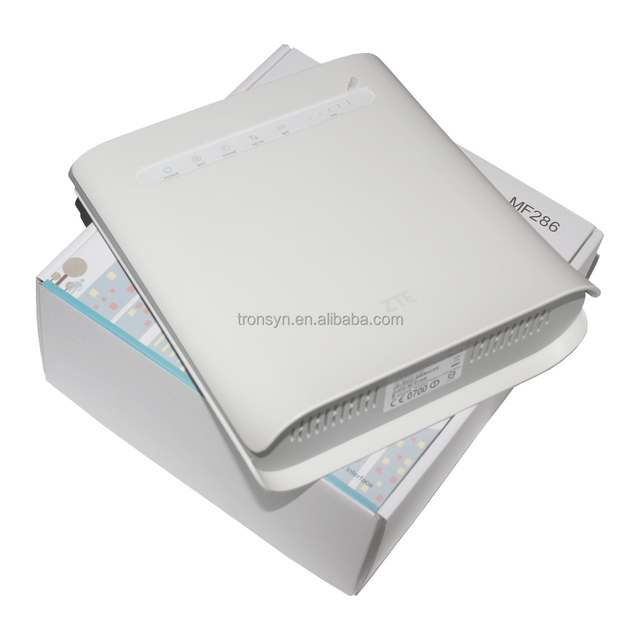 CAT6 300Mbps ZTE MF286 4G CPE Router With Battery