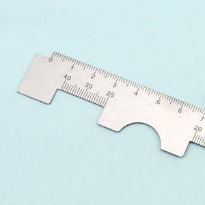 Righello PD Premium PR012: Gadget Leggero per Esami Oculistici, Accessorio Oftalmico Portatile per <span class=keywords><strong>Ottici</strong></span> - Fornitura all'Ingrosso, Spedizione Veloce - Product Image 4