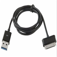 Câble de Données USB et de Charge pour Tablette Samsung Galaxy Tab 2 3 10.1 P3100 / P3110 / P5100 / P5110 / N8000 / P1000