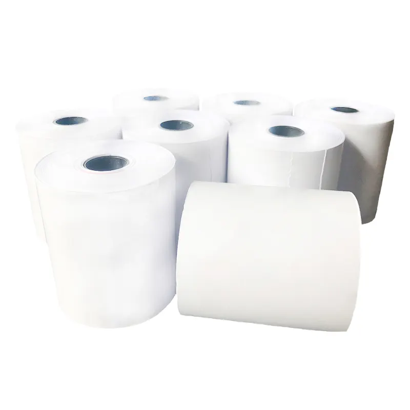 Pos Papierrol Enkel Warmtegevoelig Thermisch Papier Voor Afdrukken 57X40Mm 2 1/4X1 1/2 Oem & Odm Full Colors Exw, Fob Cn; Gua