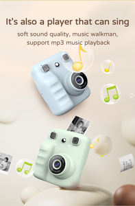 In Ấn Ngay Lập Tức Máy Ảnh Cho Trẻ Em Giáng Sinh Quà Tặng Sinh Nhật Tuổi 3-10 Toddler Đồ Chơi Với 3 Con Lăn Giấy Ảnh Ngay Lập Tức Máy Ảnh In - Product Image 5