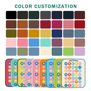 Nouveau design <span class=keywords><strong>de</strong></span> tissu en <span class=keywords><strong>feutre</strong></span>, tableau d'activités et livres d'activités, jouets éducatifs Montessori, idéal pour les tout-petits pour les activités d'apprentissage préscolaire - Product Image 5