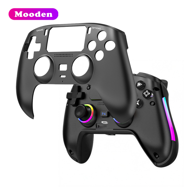 F P916 Wireless Gamepad Hall Effect Joystick 1000mAh Battery Gaming Controller Support P4 IOS Android Mobile Phone