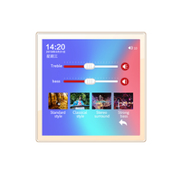 Tuya App hôte de musique de fond 4 "Mini amplificateur Audio stéréo pour maison intelligente BT WiFi montage mural haut-parleur de plafond intelligent Home cinéma