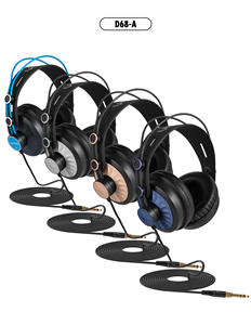 <span class=keywords><strong>Casque</strong></span> <span class=keywords><strong>de</strong></span> monitoring professionnel D68 avec connexion filaire 3,5 mm pour <span class=keywords><strong>DJ</strong></span>, studio et streaming - Product Image 4