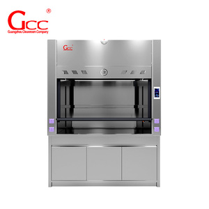 <span class=keywords><strong>Hotte</strong></span> d'extraction et casiers modernes en acier inoxydable SUS304, adaptés à l'utilisation dans les laboratoires hospitaliers et scolaires. - Product Image 1