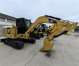 Excavatrices sur chenilles miniatures Caterpillar Cat 306E2 d'occasion en parfait état, originales du Japon, en vente à prix avantageux - Product Image 4