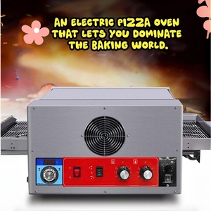 Four à pizza électrique commercial 110V, four à pizza de comptoir pour petite pizzeria et boulangerie à domicile - Product Image 2