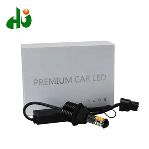 Car No Hyper Flash Switchback 7440 7443 LED W21W 3157 T20 LED Bulb For Daytime Running Light Turn Signal Light