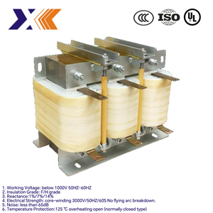 Ac 14% 600V điện áp thấp lò phản ứng ba giai đoạn biến tần lò phản ứng cho điện áp thấp tụ - Product Image 6