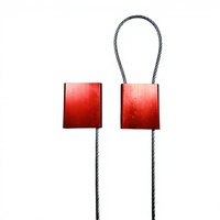 Sello de Seguridad de Alta Resistencia YuShengDa YSD-005 de 100 mm con Cable Ajustable para Transporte de Carga en Camiones