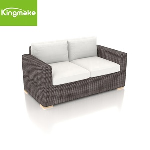 Kingmake Ensemble de canapés de jardin de loisirs d'extérieur d'excellente qualité Mobilier d'extérieur en rotin moderne imperméable - Product Image 3