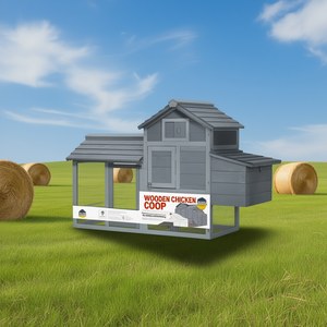 Poulailler en bois avec un accès facile - Product Image 2