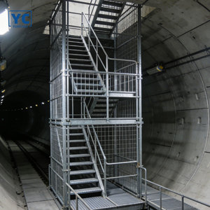 <span class=keywords><strong>Scala</strong></span> <span class=keywords><strong>di</strong></span> Sicurezza Esterna in Acciaio Zincato a Caldo, <span class=keywords><strong>Scala</strong></span> Metallica Industriale Moderna per Esterni - Product Image 6