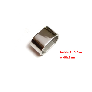 Logo personalizzato con perline distanziatrici incise al <span class=keywords><strong>Laser</strong></span> in acciaio inox incidibile perline vuote fai da te distanziatori per creazione di gioielli bracciale incisione - Product Image 5