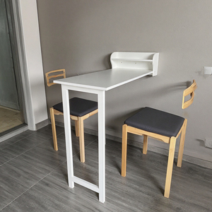 <span class=keywords><strong>Table</strong></span> pliante invisible Tabouret haut pour petits appartements <span class=keywords><strong>Table</strong></span> à manger murale multifonctionnelle <span class=keywords><strong>Table</strong></span> de bar moderne pour hôtels - Product Image 6