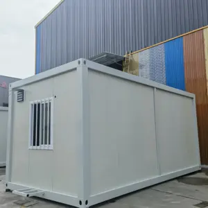 Sang trọng prefab Tiny 20 40 feet đầy đủ nội thất được sử dụng vận chuyển màu xanh lá cây nhà Modular container nhà