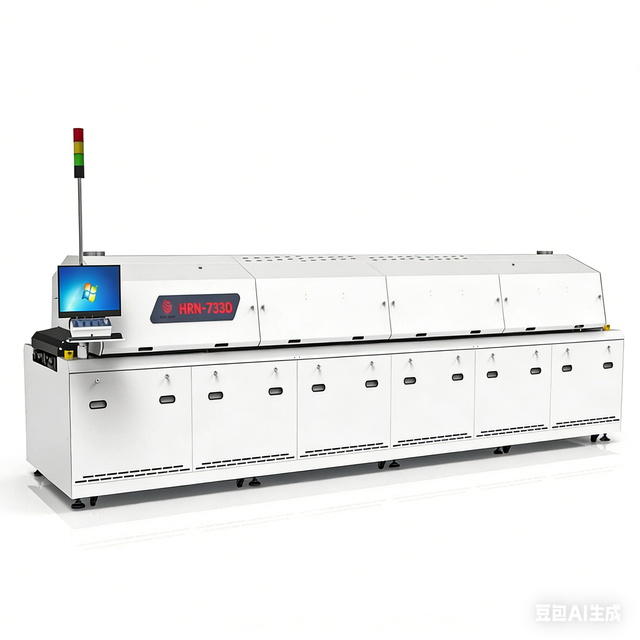 HAVI HRN-733D Lead-Free Nitrogen Reflow Oven for SMT/SMD PCB Assembly 220V Hot Air Soldering Machine SMT Machine