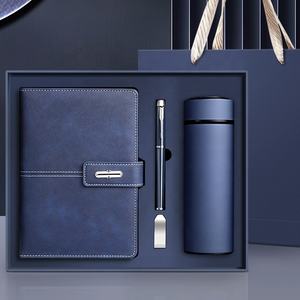 促销豪华商务礼品盒套装A5笔记本带u盘笔套办公节行政企业礼品套装 - Product Image 2
