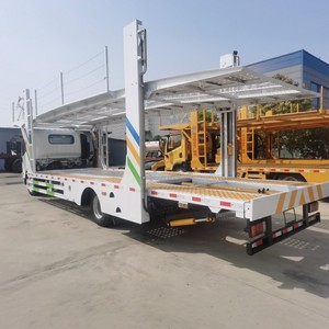 รถบรรทุกขนส่งรถยนต์สองชั้น ISUZU 4x2 3 ชุด ราคาโรงงาน พร้อมขาย - Product Image 2