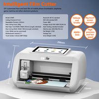 Cedle - Máquina de Corte Inteligente para Películas Protectoras de Pantalla de Celulares, Diseño Nuevo, Mini Plotter TPU